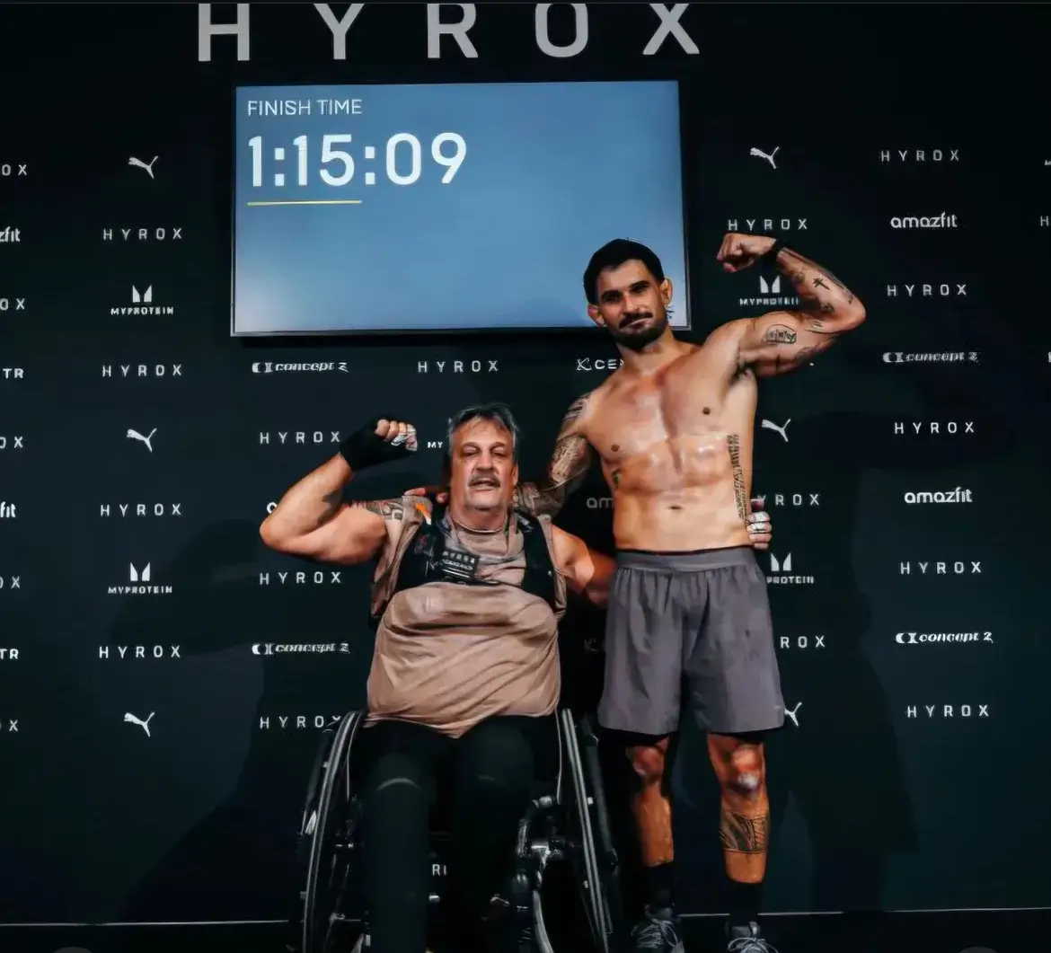 ben et son pere hyrox